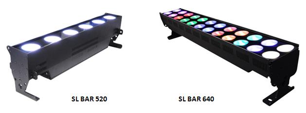 Осветительные приборы SL BAR 520 и SL BAR 640 от компании Philips Entertainment.JPG