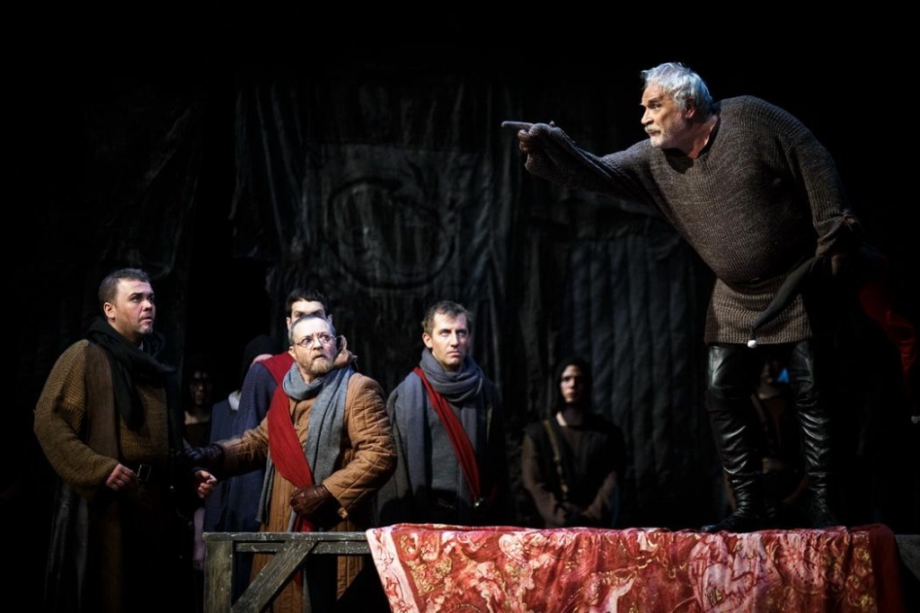 Сцена из трагедии У.Шекспира «Король Лир», режиссёр-постановщик Антон Яковлев.JPG